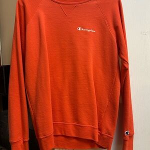 Champion Vibrant Orange Crewneck Sweater